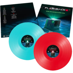 BO Flashback 2 Vinyles Bleu et Rouge visuel produit