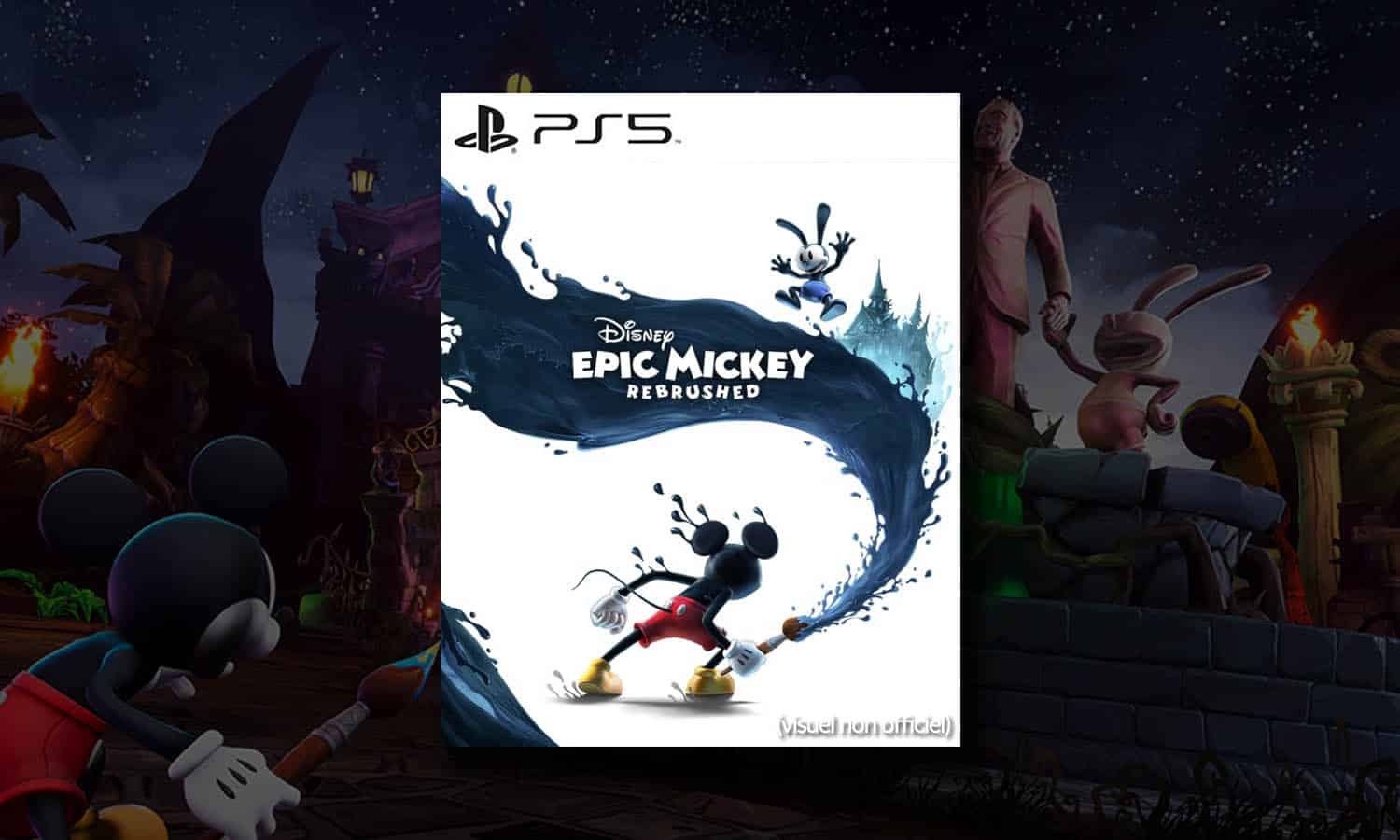 SLIDER Disney Epic Mickey Rebrushed PS5 visuel provisoire