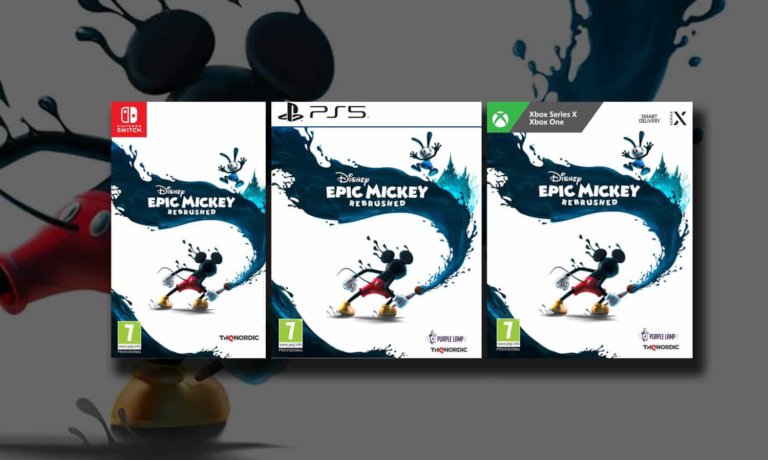 SLIDER Disney Epic Mickey Rebrushed Xbox ps5 switch multi