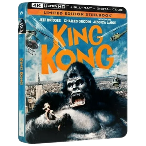 king kong 1976 blu ray 4k steelbook visuel produit