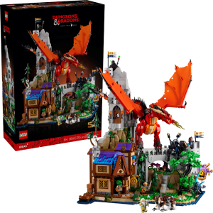 Lego Dungeons and Dragons histoire du dragon rouge 21348 visuel produit
