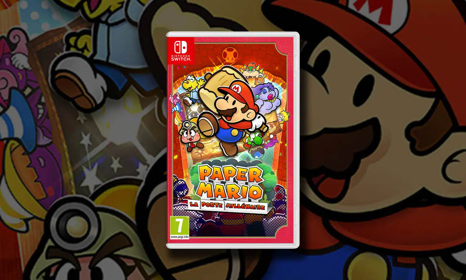 SLIDER paper mario la porte millénaire switch visuel definitif