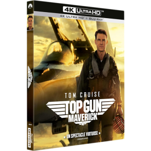 Top gun Maverick Blu Ray 4K + Blu Ray visuel produit definitif