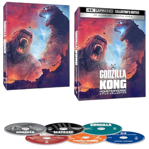 godzilla kong 4k collector 5 films visuel produit