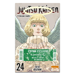 jujutsu kaisen tome 24 edition eleclerc exclusif visuel produit