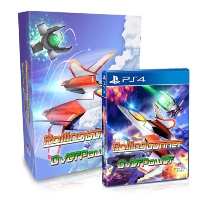 Trader Games - ROLLING GUNNER + OVERPOWER COMPLETE EDITION SWITCH JPN New Enjp 4573419410150