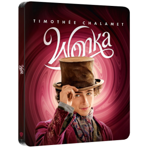 wonka 4k steelbook amazon exclusif chalamet visuel produit