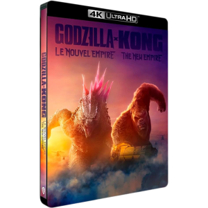 Godzilla x Kong Le Nouvel Empire 4k Steelbook visuel amazon produit