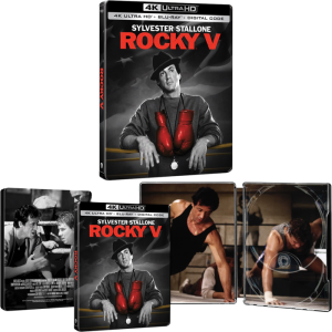 Rocky 5 4K Steelbook visuel produit