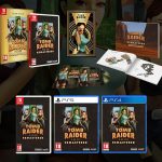 SLIDER version physique tomb raider remastered deluxe standard ps4 ps5 switch