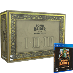Tomb Raider 1-2-3 Remastered Collector ps4 visuel produit