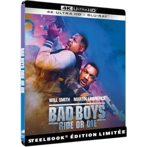 Bad Boys Ride or Die 4K Steelbook visuel definitif produit