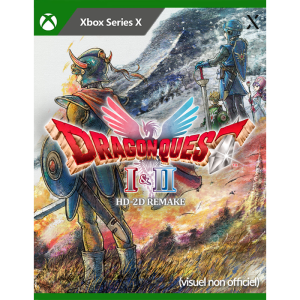 Dragon Quest 1 et 2 HD 2D Remake Xbox visuel provisoire produit