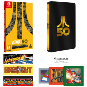 atari 50e expanded steelbook switch visuel produit