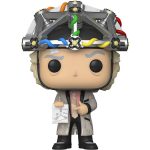 funko retour vers le futur doc avec casque visuel produit