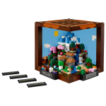 lego minecraft l’établi 21265 visuel produit