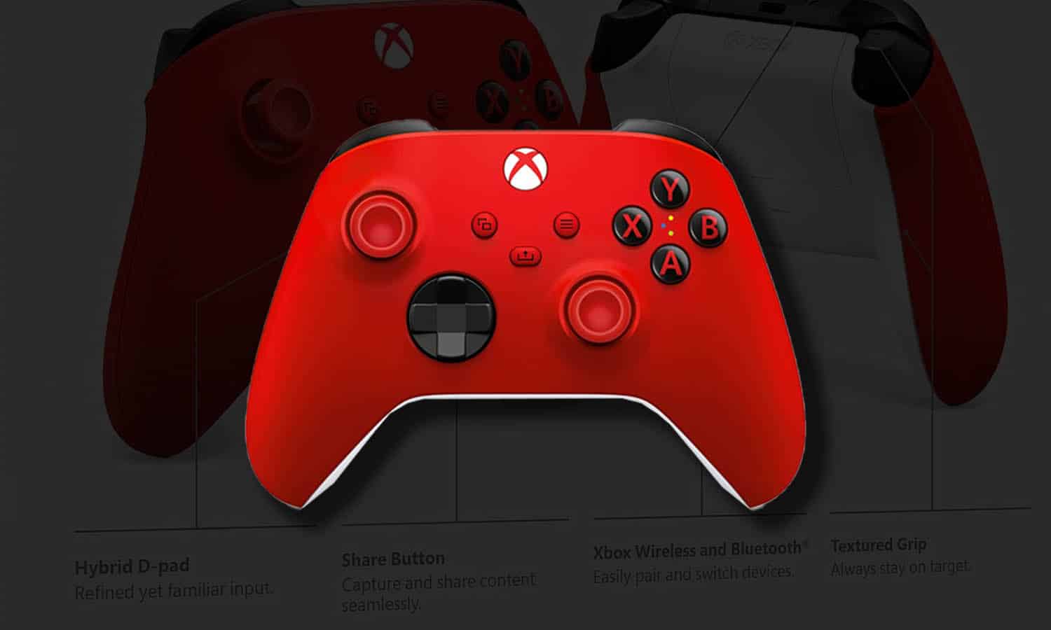 Manette Xbox Series X Red Pulse