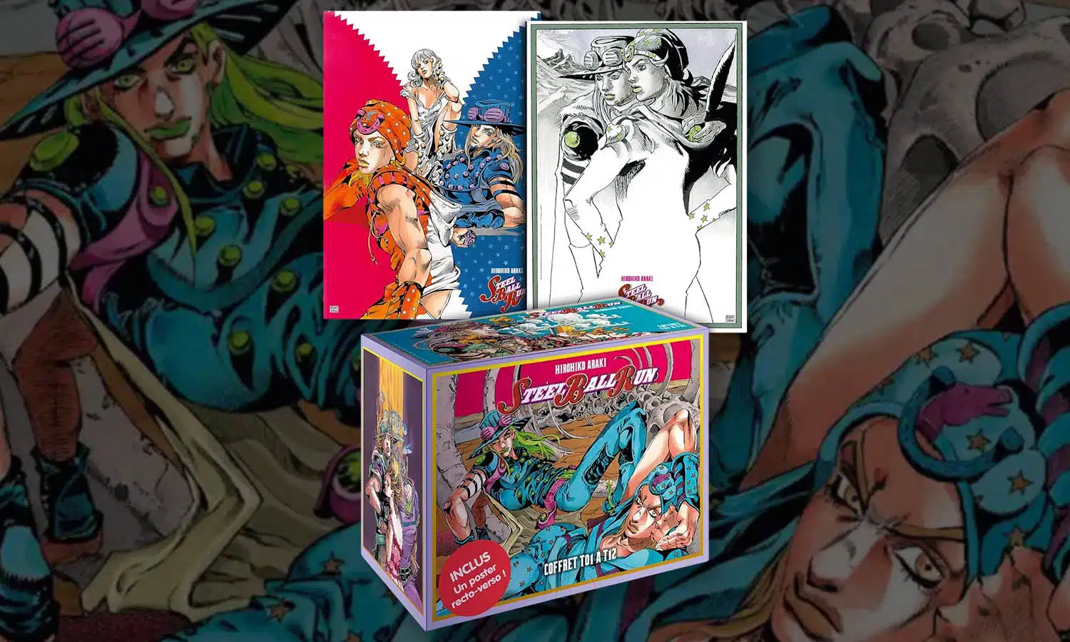 Jojo’s Steel Ball Run Coffret T01 à T12