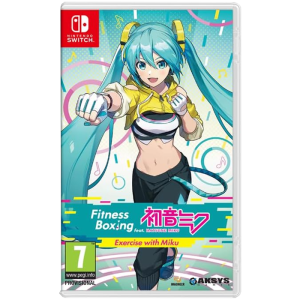 fitness boxing hatsune mikua sur switch visuel produit