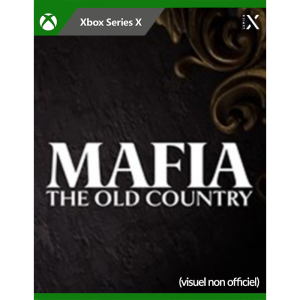 Mafia The Old Country xbox series x visuel provisoire produit