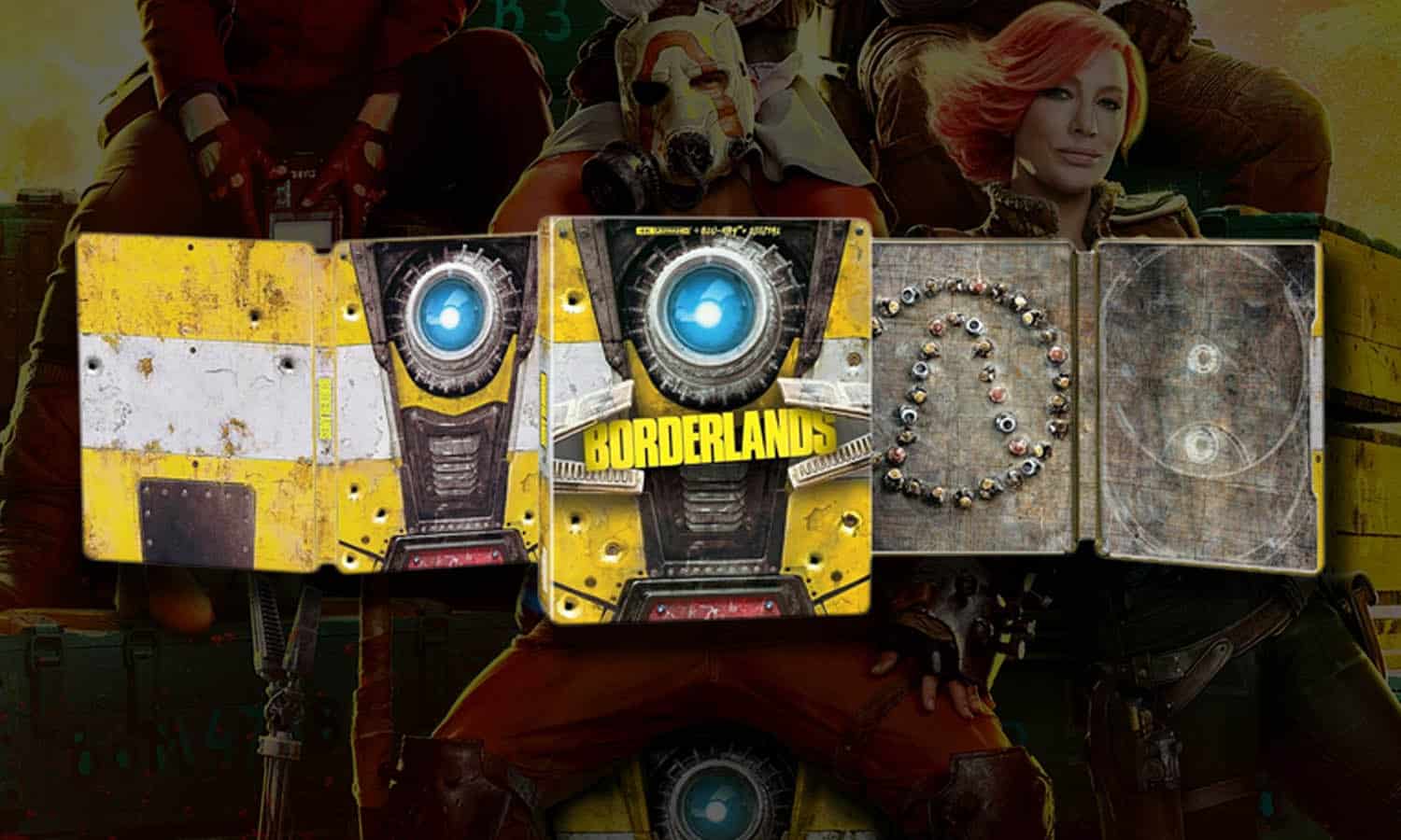 SLIDER Borderlands 4K Steelbook visuel US provisoire