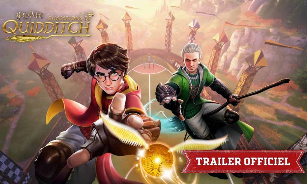 SLIDER trailer harry potter champions de quidditch