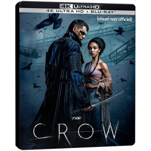 The Crow 2024 4K Steelbook visuel provisoire produit