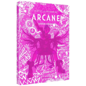 artbook lart et la creation de arcane visuel produit