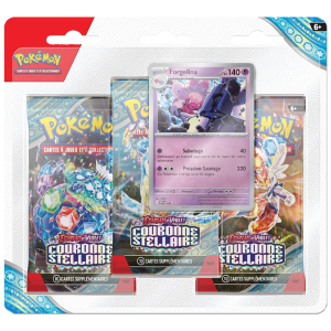 cartes pokemon pack 3 boosters forgelina visuel produit