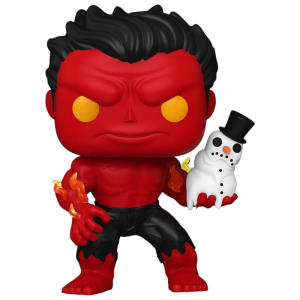 funko pop marvel holiday red hulk visuel produit