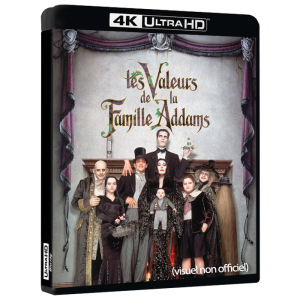 les valeurs de la famille addams blu ray 4k visuel produit