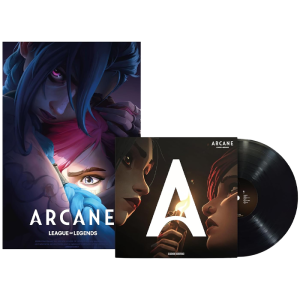 vinyle arcane saison 1 avec poster visuel produit