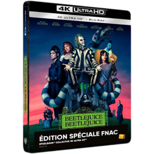 Beetlejuice Beetlejuice 4K Steelbook Fnac définitif produit