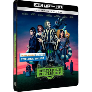 Beetlejuice Beetlejuice 4K Steelbook Leclerc provisoire v2 produit