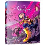 Coraline Blu Ray 4K Steelbook produit