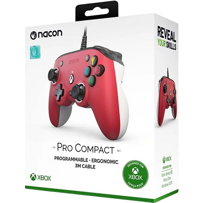 Test Manette Nacon Pro Compact : robuste mais glissante