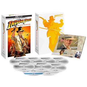 coffret indiana jones 4 films edition limitee 4k visuel produit