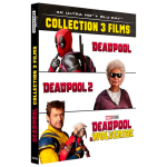 deadpool collection 3 films blu ray 4k visuel produit