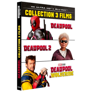 deadpool collection 3 films blu ray 4k visuel produit