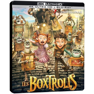 les boxtrolls blu ray 4k steelbook visuel produit