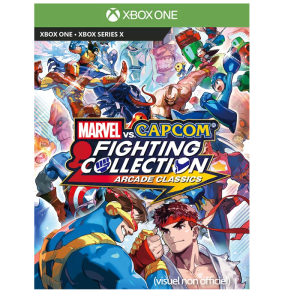 marvel vs capcom fighting collection sur xbox visuel produit