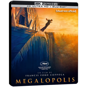 megalopolis blu ray 4k steelbook visuel produit