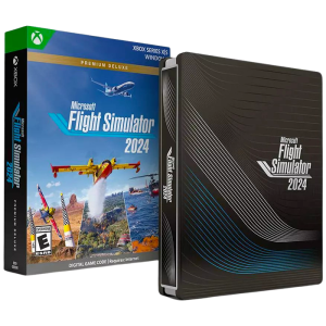 microsoft flight simulator 2024 steelbook xbox series visuel produit