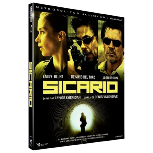 sicario blu ray 4k edition limitee visuel produit