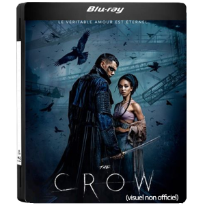 the crow 2024 steelbook blu ray visuel produit