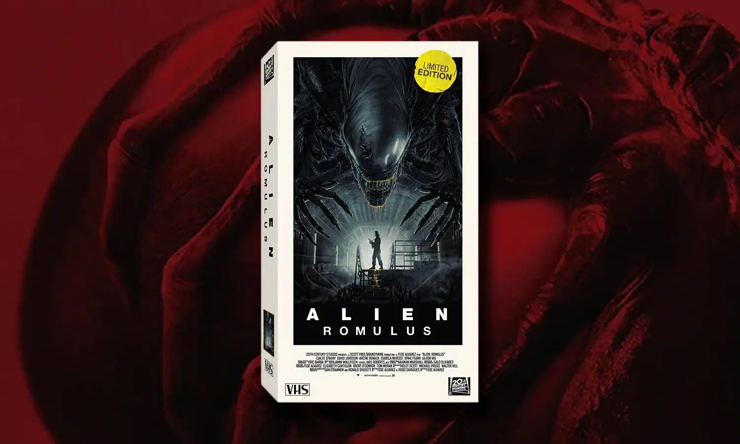 SLIDER Alien Romulus VHS bientôt dispo aux USA