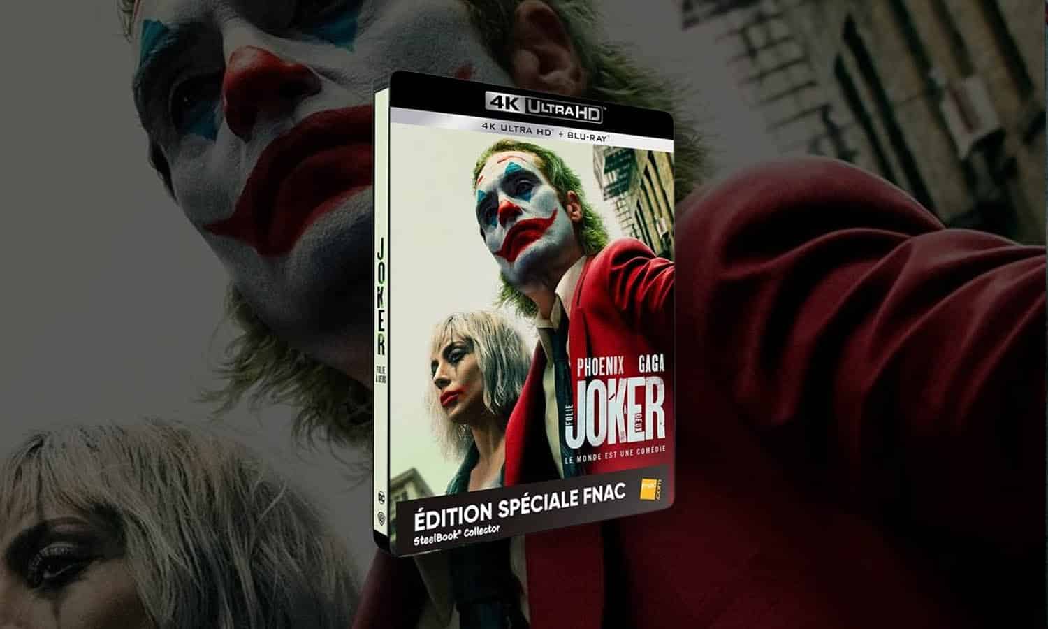 SLIDER Joker Folie à Deux 4k Steelbook Fnac definitif