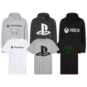 T Shirt Sweat Playstation Xbox Lidl produit