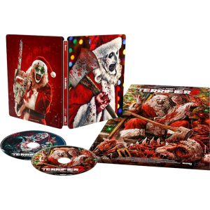 Terrifier 3 Blu Ray 4k Steelbook visuel complet produit