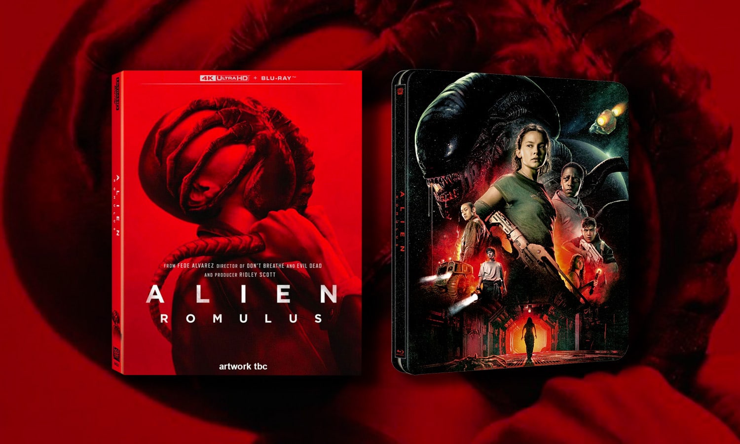 alien romulus blu ray 4k et 4k steelbook multi slider